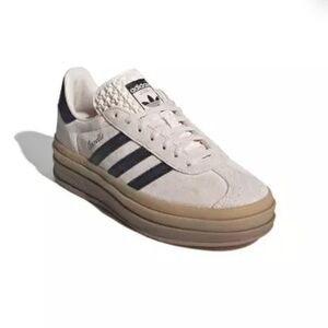 New Adidas Originals Gazelle Bold Wonder Quartz / Core Black (BNIB; NWT)